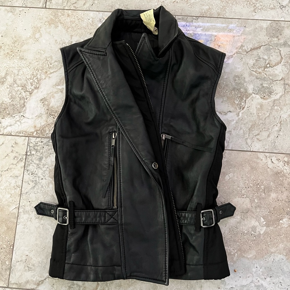 Diesel Leather vest